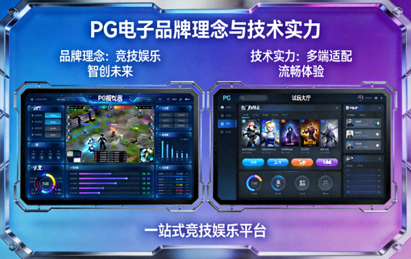 深入了解PG电子品牌理念与技术实力配图，展示PG模拟器与官方试玩大厅完美配合的一站式竞技娱乐平台界面